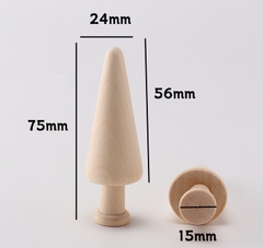 MÔ HÌNH GỖ MINI TỰ NHIÊN DECOR TRANG TRÍ NOEL PHONG CÁCH MINIMALIST T.CRAFT HOUSE