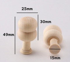 MÔ HÌNH GỖ MINI TỰ NHIÊN DECOR TRANG TRÍ NOEL PHONG CÁCH MINIMALIST T.CRAFT HOUSE