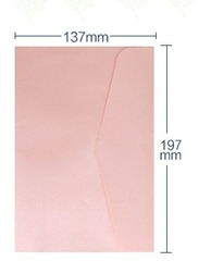 SET 5 BAO THƯ ÁNH KIM 130GSM KÍCH THƯỚC 137x197mm NHIỀU MÀU SẮC T.CRAFT HOUSE