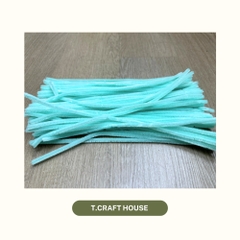 COMBO 20 CÂY KẼM NHUNG LOẠI 1, NHUNG DÀY MỊN LÀM HOA VÀ PHỤ KIỆN T.CRAFT HOUSE
