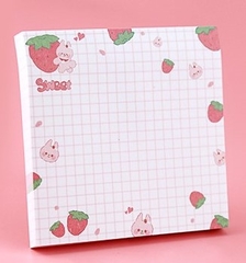 GIẤY NHỚ HÌNH VUÔNG CHỦ ĐỀ TRÁI CÂY ĐANG DẠNG, MÀU SẮC T-CRAFT  ^^