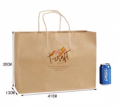 TÚI GIẤY KRAFT KÈM QUAI XÁCH CHẮC CHẮN DÀY 120gsm ĐỰNG QUÀ TẶNG T.CRAFT HOUSE