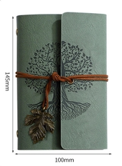 SỔ TAY DA HOẠ TIẾT CÂY CỔ THỤ PHONG CÁCH VINTAGE T.CRAFT HOUSE