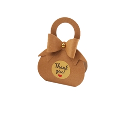 HỘP ĐỰNG QUÀ TẶNG GIẤY KRAFT HÌNH TÚI XÁCH XINH XẮN T-CRAFT ^^