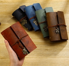 SỔ TAY DA HOẠ TIẾT CÂY CỔ THỤ PHONG CÁCH VINTAGE T.CRAFT HOUSE