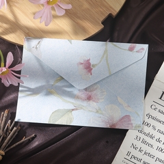 SET 5 BAO THƯ HOẠ TIẾT NỔI GẤM HOA PHONG CÁCH RETRO T.CRAFT HOUSE