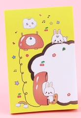 GIẤY NHỚ ĐỦ MÀU CÙNG HỌA TIẾT SẶC SỠ SIÊU DỄ THƯƠNG CUTE HỘT ME T-CRAFT ^^