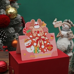 THIỆP IN MINI CHỦ ĐỀ GIÁNG SINH DỄ THƯƠNG VÀ ĐẦY MÀU SẮC T.CRAFT HOUSE - MẪU 3