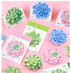 COMBO 4 SET GIẤY NHỚ HÌNH HOA XINH XẮN PHONG CÁCH RETRO T.CRAFT HOUSE