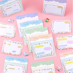 COMBO 4 SET GIẤY NHỚ PHONG CÁCH HOẠT HÌNH XINH XẮN T.CRAFT HOUSE