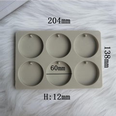 KHUÔN SILICON LOẠI 1 CAO CẤP LÀM SÁP THƠM, RESIN,THẠCH CAO, XÀ PHÒNG HÌNH TRÒN NHỎ T.CRAFT HOUSE