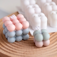 KHUÔN SILICON LOẠI 1 CAO CẤP LÀM SÁP THƠM, RESIN,THẠCH CAO, XÀ PHÒNG HÌNH RUBIK T.CRAFT HOUSE
