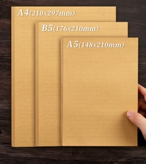 SET 10 TỜ GIẤY KRAFT VIẾT THƯ TỐI GIẢN PHONG CÁCH VINTAGE T.CRAFT HOUSE