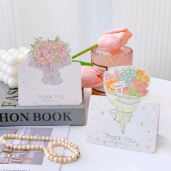 THIỆP IN MINI DỄ THƯƠNG CHỦ ĐỀ THANK YOU T.CRAFT HOUSE (KHÔNG GỒM BAO THƯ)