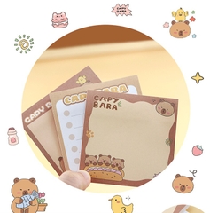 GIẤY NHỚ/ GIẤY GHI CHÚ CHỦ ĐỀ CAPYBARA SIÊU YÊU T.CRAFT HOUSE