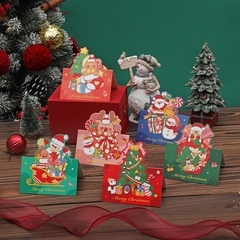 THIỆP IN MINI CHỦ ĐỀ GIÁNG SINH DỄ THƯƠNG VÀ ĐẦY MÀU SẮC T.CRAFT HOUSE - MẪU 3