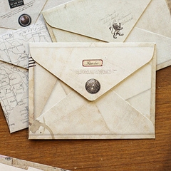 SET 12 BAO THƯ MINI PHONG CÁCH VINTAGE CỔ ĐIỂN T.CRAFT HOUSE