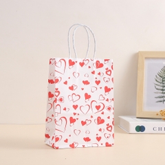 TÚI GIẤY QUÀ TẶNG CHỦ ĐỀ TRÁI TIM ĐANG YÊU T.CRAFT HOUSE