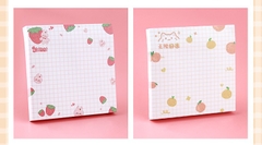 GIẤY NHỚ HÌNH VUÔNG CHỦ ĐỀ TRÁI CÂY ĐANG DẠNG, MÀU SẮC T-CRAFT  ^^