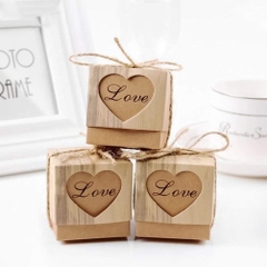 HỘP ĐỰNG QUÀ VINTAGE MINI LOVE HỌA TIẾT TRÁI TIM T.CRAFT HOUSE
