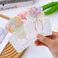 THIỆP IN MINI DỄ THƯƠNG CHỦ ĐỀ THANK YOU T.CRAFT HOUSE (KHÔNG GỒM BAO THƯ)