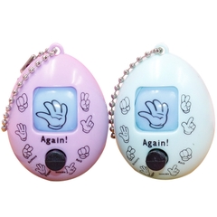 MÓC KHÓA TRỨNG TRÒ CHƠI OẲN TÙ XÌ BAO BÚA KÉO TUỔI THƠ T-CRAFT ^^