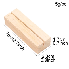 CHÂN KẸP ẢNH ĐỂ BÀN BẰNG GỖ XINH XẮN, TIỆN LỢI T.CRAFT HOUSE-NVLG