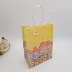 TÚI GIẤY ĐỪNG QUÀ THANK YOU HỌA TIẾT TRANH VẼ ĐỘC ĐÁO T.CRAFT HOUSE