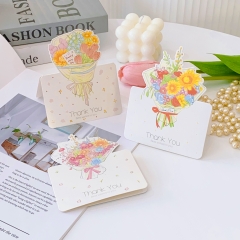 THIỆP IN MINI DỄ THƯƠNG CHỦ ĐỀ THANK YOU T.CRAFT HOUSE (KHÔNG GỒM BAO THƯ)