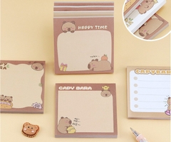 GIẤY NHỚ/ GIẤY GHI CHÚ CHỦ ĐỀ CAPYBARA SIÊU YÊU T.CRAFT HOUSE