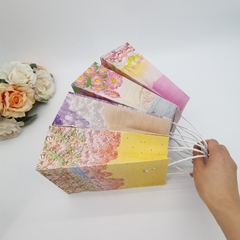 TÚI GIẤY ĐỪNG QUÀ THANK YOU HỌA TIẾT TRANH VẼ ĐỘC ĐÁO T.CRAFT HOUSE