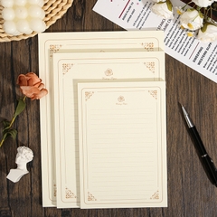 GIẤY VIẾT THƯ CÓ DÒNG KẺ 100GSM PHONG CÁCH VINTAGE T.CRAFT HOUSE