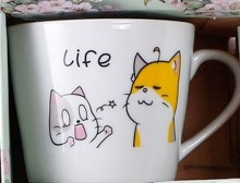 TÁCH TRÀ/ CÀ PHÊ BẰNG GỐM SỨ NHIỀU HÌNH ẢNH DỄ THƯƠNG, TIỆN DỤNG CÓ KÈM MUỖNG T-CRAFT ^^