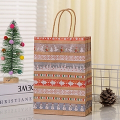 TÚI GIẤY ĐỰNG QUÀ KÍCH THƯỚC 27x21x11CM HỌA TIẾT GIÁNG SINH SINH ĐỘNG VÀ DỄ THƯƠNG T.CRAFT HOUSE - MẪU 4
