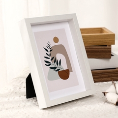 KHUNG HỘP GỖ MẶT THUỶ TINH 21x29.7x3cm LÀM TRANH TRANG TRÍ ĐỂ BÀN T.CRAFT HOUSE-NVLG
