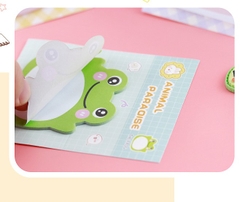 COMBO 4 SET GIẤY NHỚ NGẪU NHIÊN CHỦ ĐỀ ĐỘNG VẬT ĐÁNG YÊU T.CRAFT HOUSE