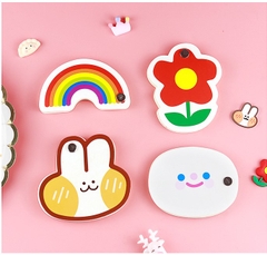 GIẤY NHỚ HÌNH CHÚ THỎ CON DỄ THƯƠNG VÀ CHIẾC LÁ XINH XẮN T-CRAFT ^^