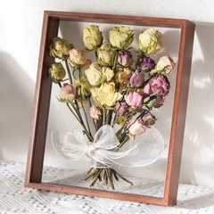 KHUNG HỘP GỖ 3D MẶT MICA LÀM TRANH TRANG TRÍ ĐỂ BÀN T.CRAFT HOUSE-NVLG