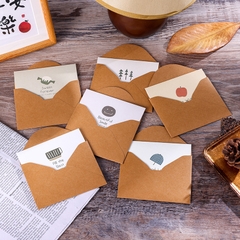 COMBO THIỆP IN VÀ BAO THƯ KRAFT VINTAGE CÙNG THÔNG ĐIỆP Ý NGHĨA T.CRAFT HOUSE 2