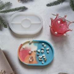 KHUÔN SILICON LOẠI 1 CAO CẤP LÀM SÁP THƠM, RESIN,THẠCH CAO, XÀ PHÒNG ĐẾ LÓT LY HÌNH BẦU DỤC T.CRAFT HOUSE