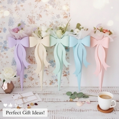 Set 5 Giấy Gói Hoa Hình Nơ 3D Cao Cấp – Phụ Kiện Bó Hoa Sang Trọng, Hot Trend Decor Quà Tặng T.Craft House