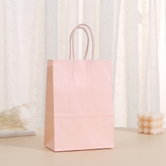 TÚI GIẤY KRAFT DÀY 120GSM MÀU PASTEL KÈM QUAI XÁCH CÙNG MÀU CHẮC CHẮN ĐỰNG QUÀ TẶNG T.CRAFT HOUSE