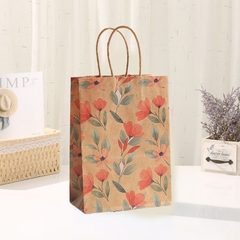 TÚI GIẤY ĐỰNG QUÀ HỌA TIẾT HOA PHONG CÁCH VINTAGE T.CRAFT HOUSE