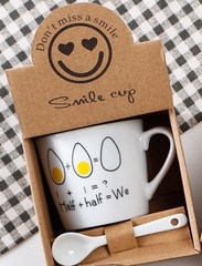 TÁCH TRÀ/ CÀ PHÊ BẰNG GỐM SỨ NHIỀU HÌNH ẢNH DỄ THƯƠNG, TIỆN DỤNG CÓ KÈM MUỖNG T-CRAFT ^^