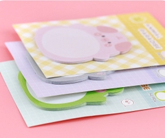 COMBO 4 SET GIẤY NHỚ NGẪU NHIÊN CHỦ ĐỀ ĐỘNG VẬT ĐÁNG YÊU T.CRAFT HOUSE