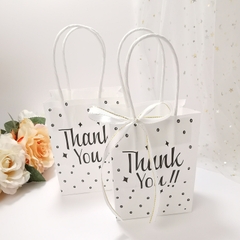 TÚI GIẤY ĐỰNG QUÀ THANK YOU HỌA TIẾT DỄ THƯƠNG PHONG CÁCH HÀN QUỐC T-CRAFT