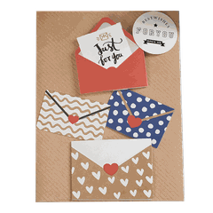 THIỆP IN 2D JUST FOR YOU NHIỀU HÌNH ẢNH ĐÁNG YÊU T.CRAFT HOUSE