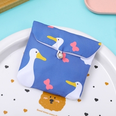 TÚI VẢI MINI NÚT GÀI DỄ THƯƠNG ĐỰNG MỸ PHẨM, ĐỒ DÙNG CÁ NHÂN TIỆN LỢI T.CRAFT HOUSE
