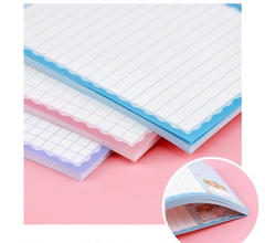 GIẤY NHỚ/ GIẤY GHI CHÚ HÌNH CHỮ NHẬT NHIỀU HOẠ TIẾT HOẠT HÌNH XINH XẮN DỄ THƯƠNG T.CRAFT HOUSE