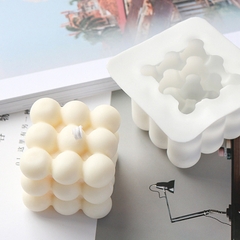 KHUÔN SILICON LOẠI 1 CAO CẤP LÀM SÁP THƠM, RESIN,THẠCH CAO, XÀ PHÒNG HÌNH RUBIK T.CRAFT HOUSE